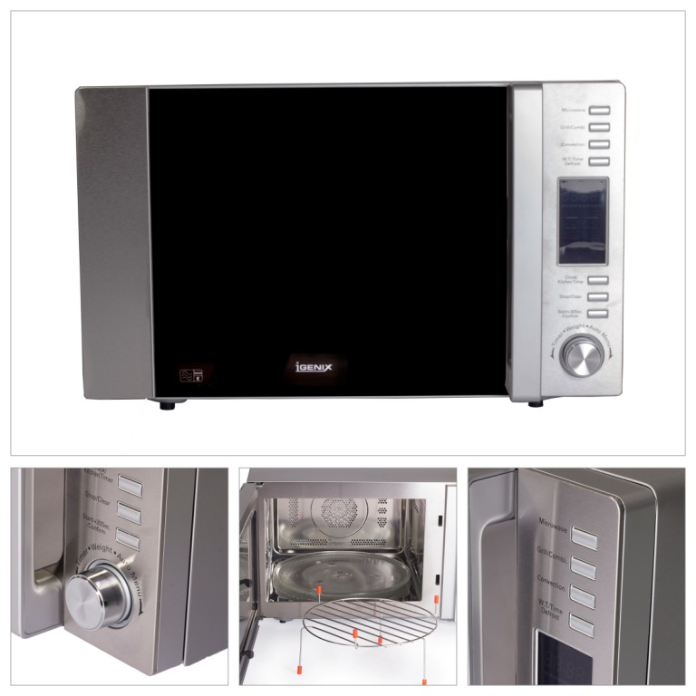 Grill And Oven Combination Microwave