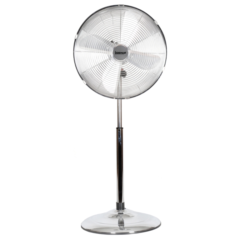 Cooling Fan 16 Inch Pedestal Fan  Chrome
