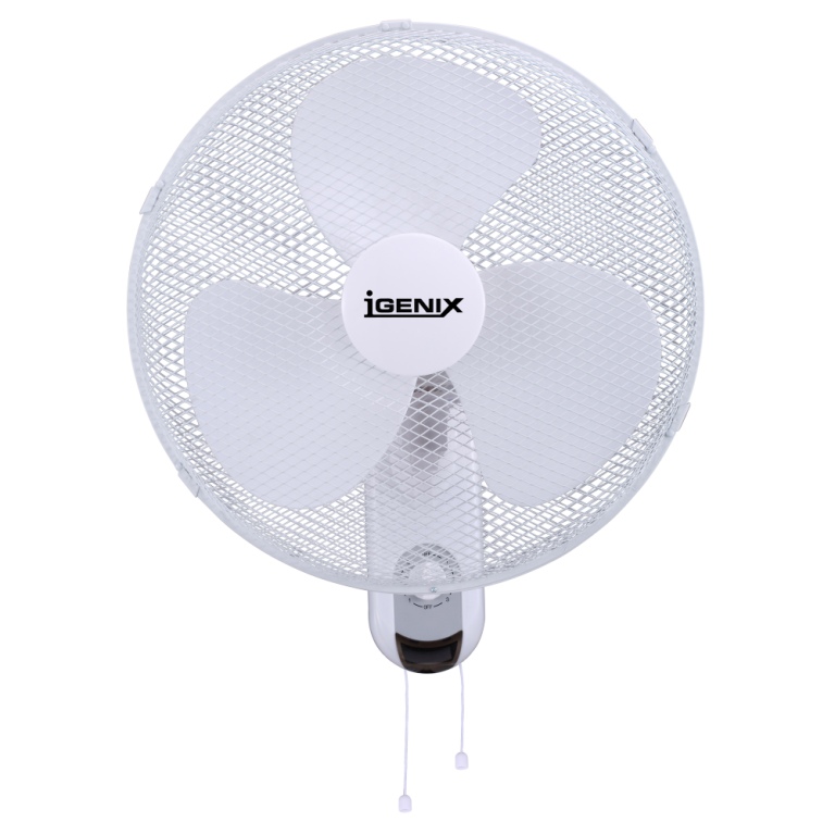 Cooling Fan 16 Inch Wall Mounted Fan White