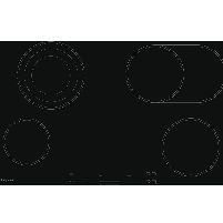 Electric Ceramic Greater Than 60cm 77cm Wide