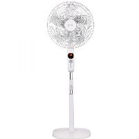 Cooling Fan 16 Inch Dc Motor Pedestal Fan White