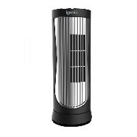 Cooling Fan 12 Inch Mini Tower Fan With 8h Timer Black/silver