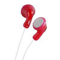 Headphone Gumy Stereo Headphones Raspberry Red