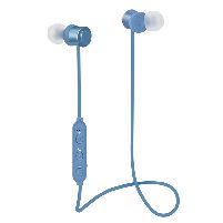 Earphone (dno) Metal Buds Wireless Bluetooth Earphones Blue
