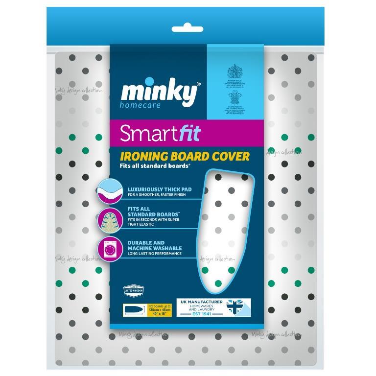 Ironing Board/ Airer Smart Fit Ironing Board Cover 1 Size Fits All