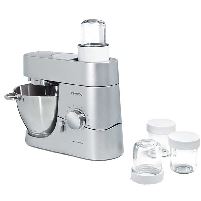 Cookware Glass Mini Chopper/mill Attachment With 3 Jars