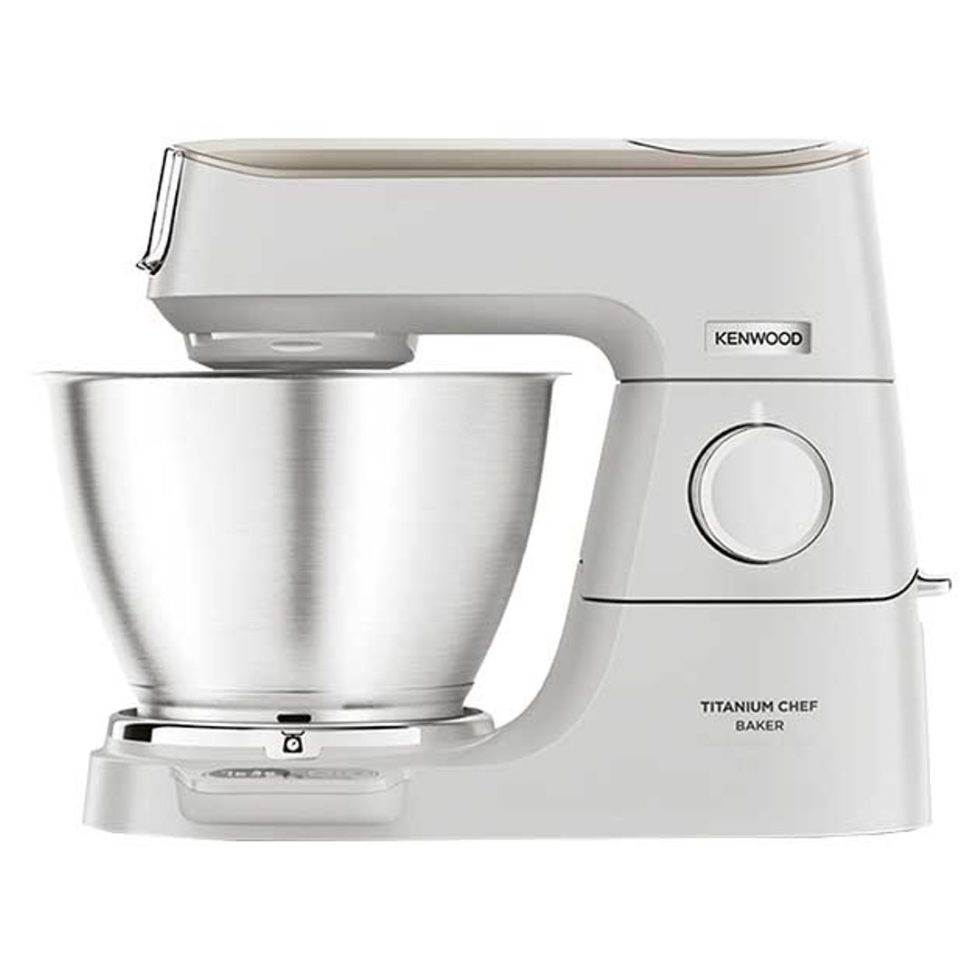 Cookware 5l Titanium Chef Baker Stand Mixer White