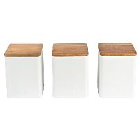 Houseware Toronto 3 Piece Set White