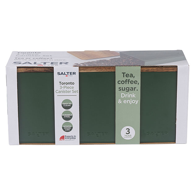 Houseware (dno) Toronto 3 Piece Set Green