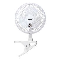 Cooling Fan 6 Inch Clip Fan White